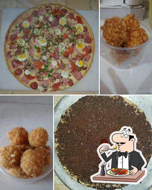 Comida em Pizza chic