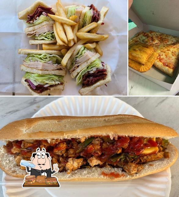 Pick a sandwich at R.U. Grill & Pizza