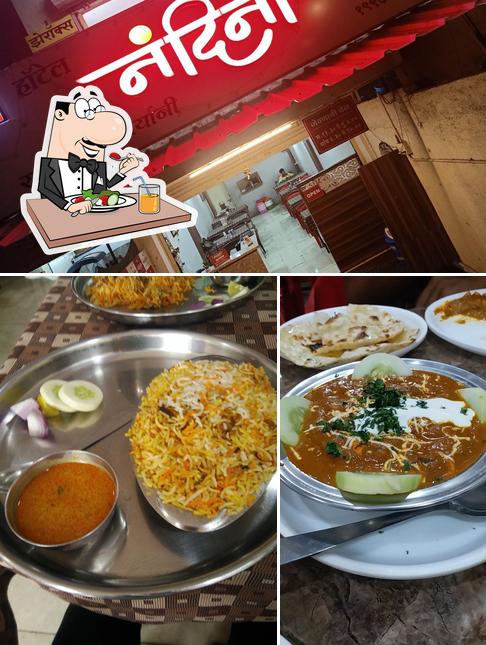 Food at Hotel Nandini - Special Dum Biryani