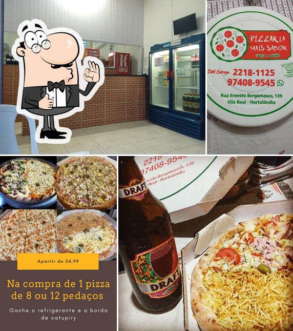 Look at this image of Pizzaria Mais Sabor