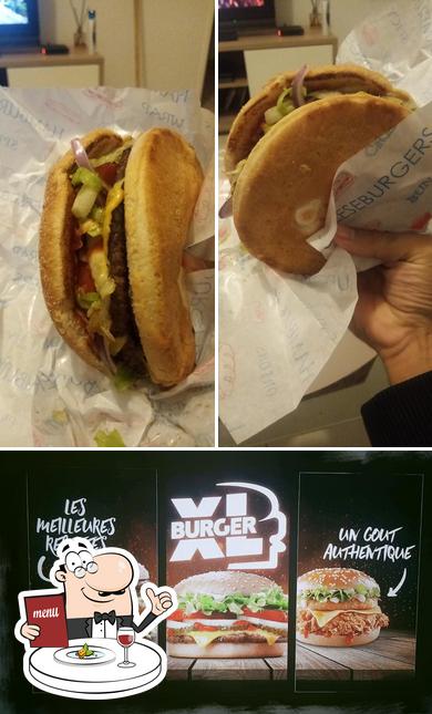 Nourriture à XL BURGER