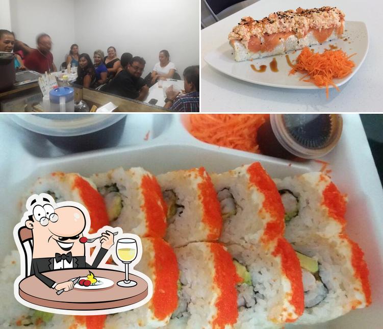 Mira las fotografías que muestran comida y interior en Kokoro Sushi