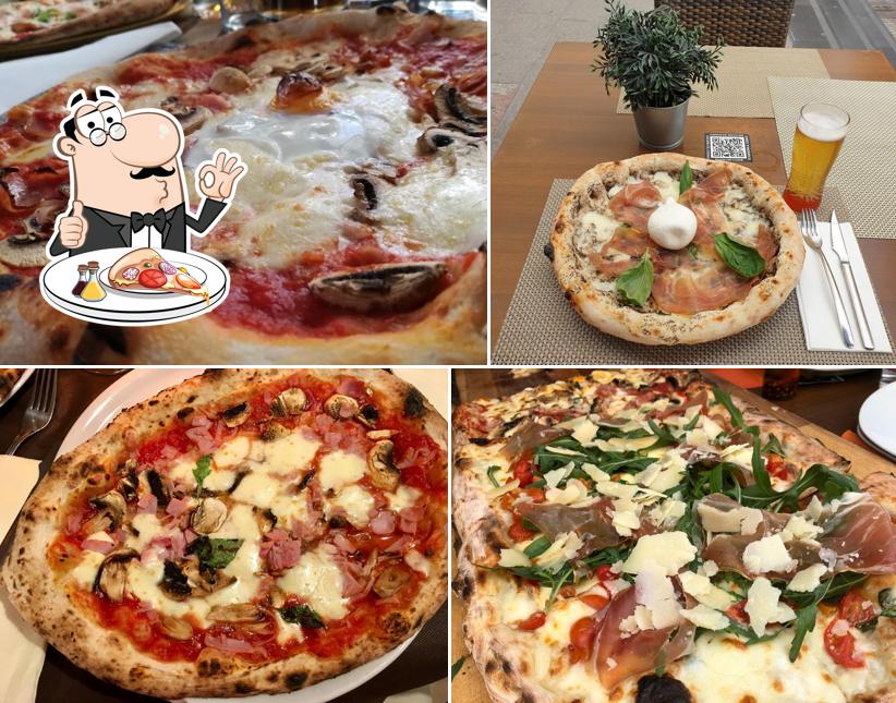 В "La Piazzetta" вы можете отведать пиццу