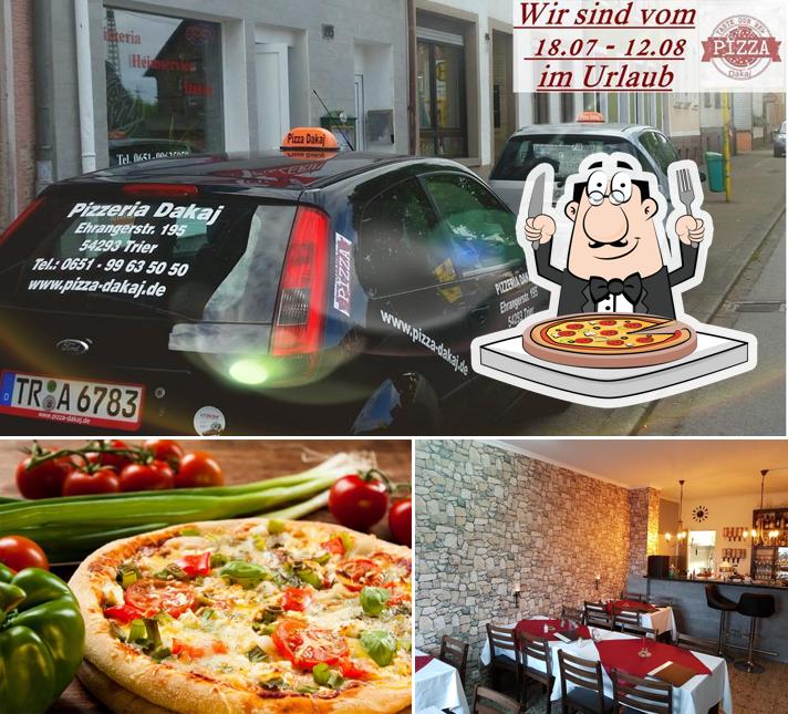 Try out pizza at Pizzeria Dakaj