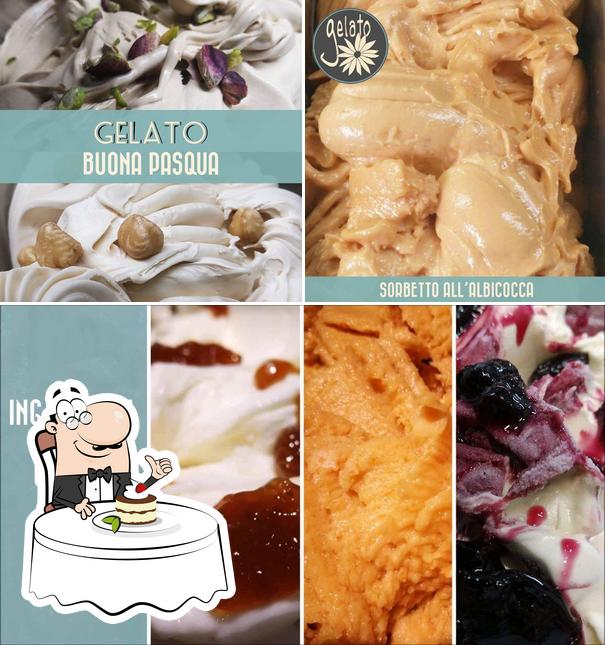 Gelato di Baracchi Claudio e C. SNC offre un'ampia varietà di dessert