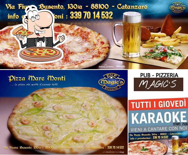 Ordina una pizza a Magic's Pub