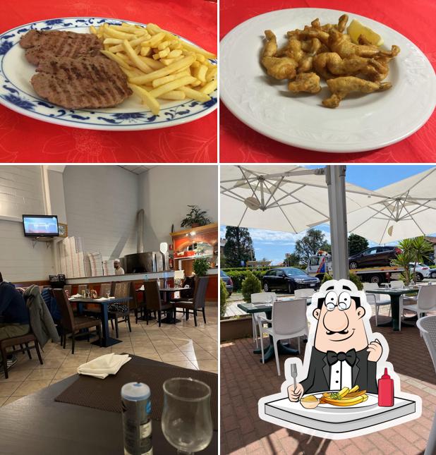 A Ristorante Pizzeria Italo-Cinese di Zhu Maochao puoi provare Un piatto di patatine