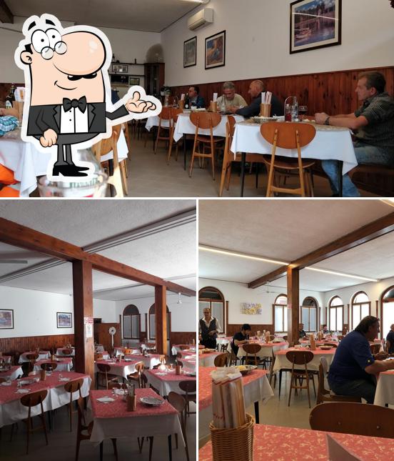 Gli interni di Trattoria Alla Vicentina