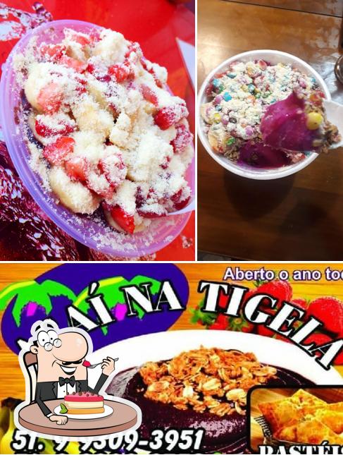 Açai Na Tigela serve uma variedade de sobremesas