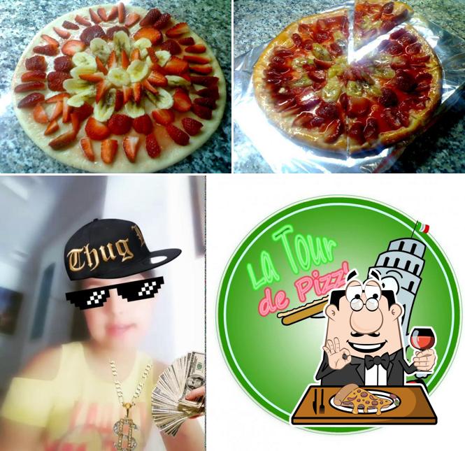 Essayez des pizzas à La Tour De Pizz'