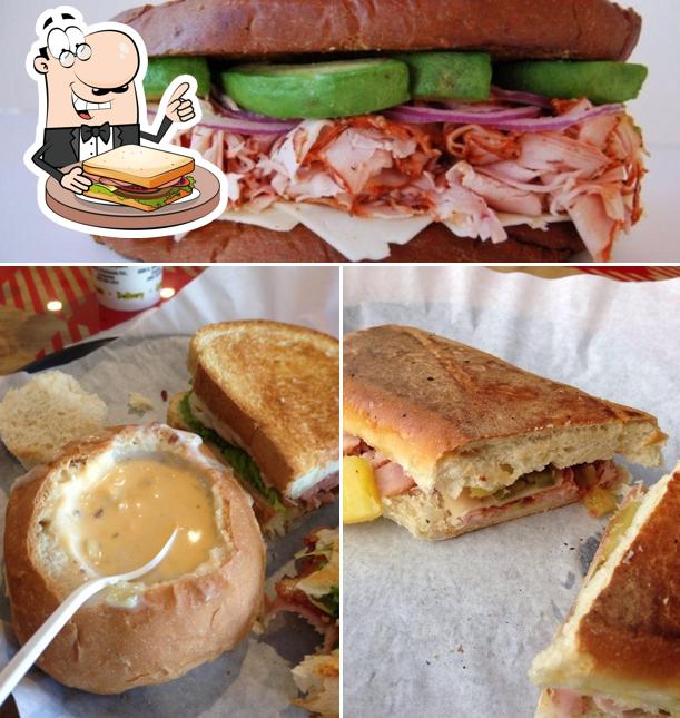 Have a sandwich at Dilly's Deli