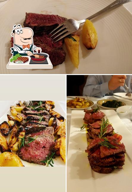 Italy Food Ristorante bietet Fleischgerichte 