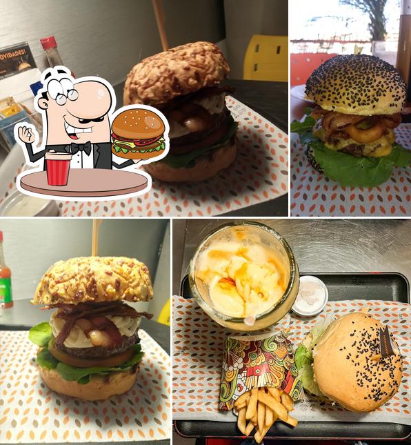 Experimente um hambúrguer no Snack Z Burger