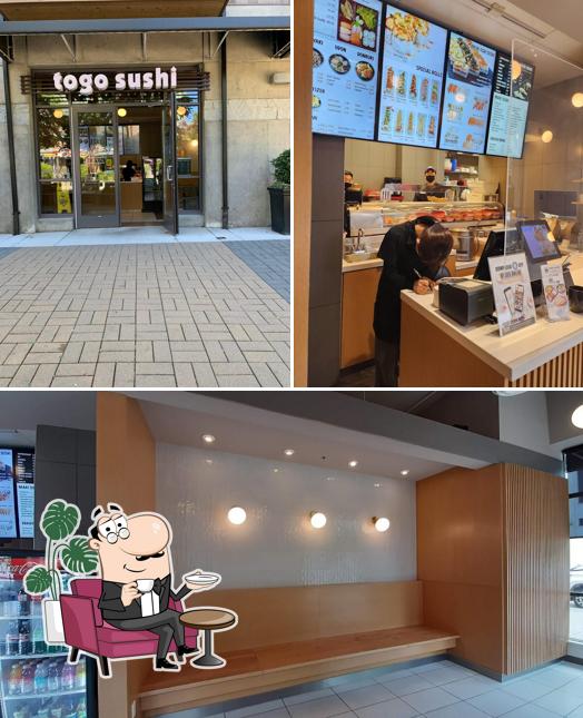 L'intérieur de Togo Sushi UBC