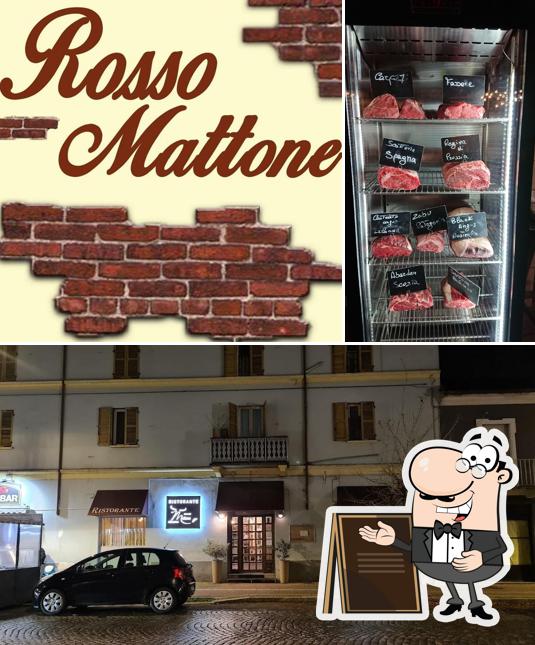 Gli esterni di Rosso mattone ristorante