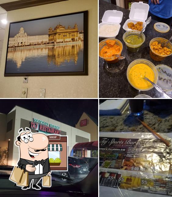 Наслаждайтесь видом , который открывается из "Taj Restaurant & Bar, Best North Indian food"