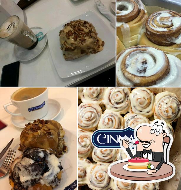 Cinnabon offre un nombre de desserts