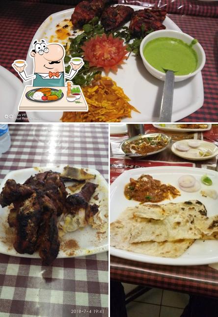 Food at Hotel Shahi Darbar