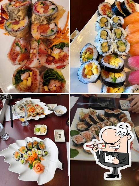 Essayez de nombreuses options de sushi