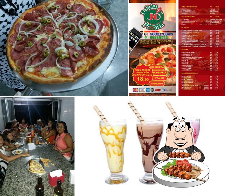 Comida em Delícias da Jô Pizzaria