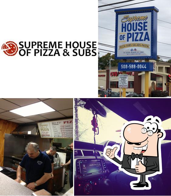 Here's a picture of Supreme House of Pizza & Subs