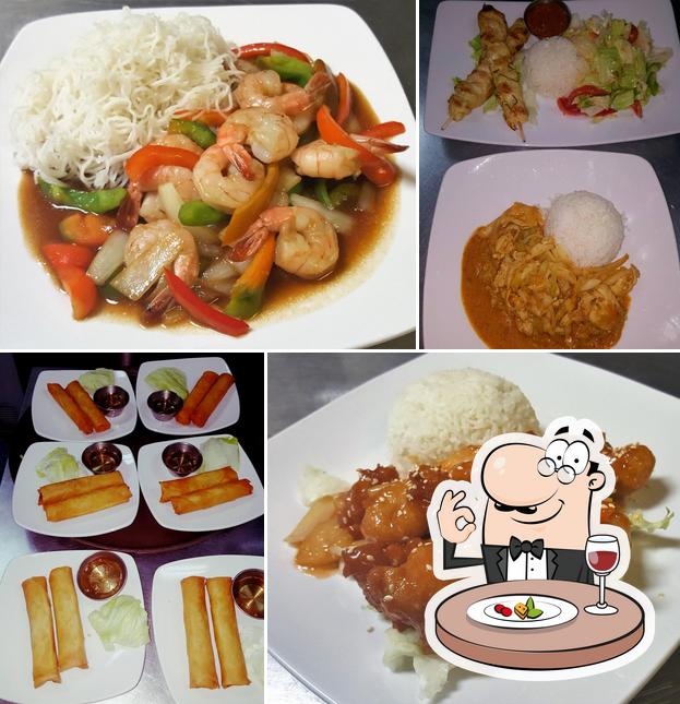 Nourriture à Restaurant Bangkok