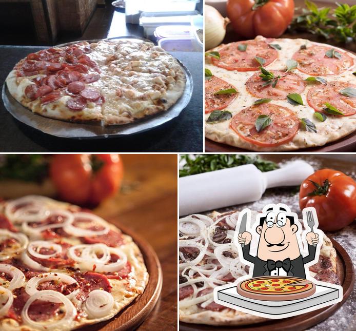 Peça pizza no Donna Margherita Pizzaria - unidade Carandaí