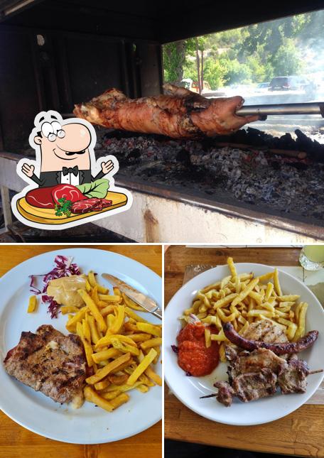 Try out meat meals at Restoran Visovac