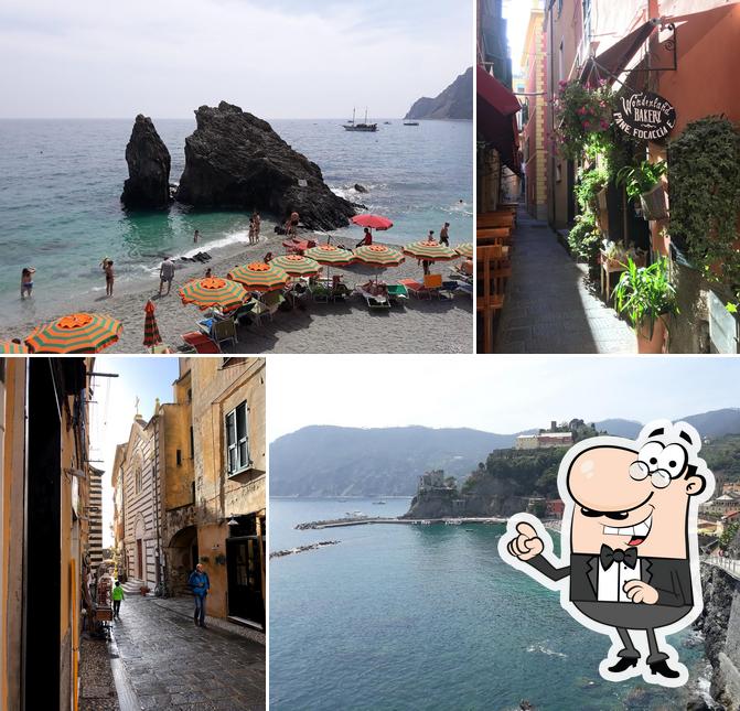 Gli esterni di Wonderland Bakery Monterosso al Mare