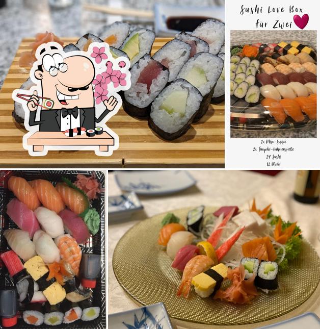 Les sushi sont disponibles à Kuchi Hachi