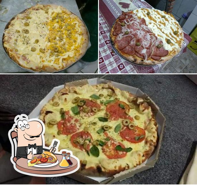 Experimente diversos tipos de pizza