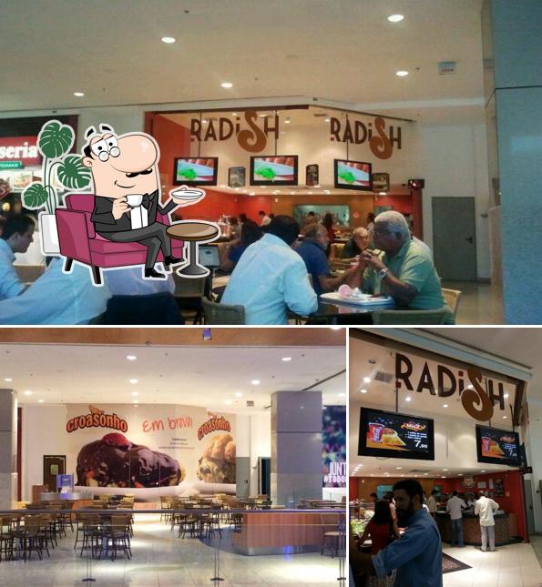 O interior do RADISH