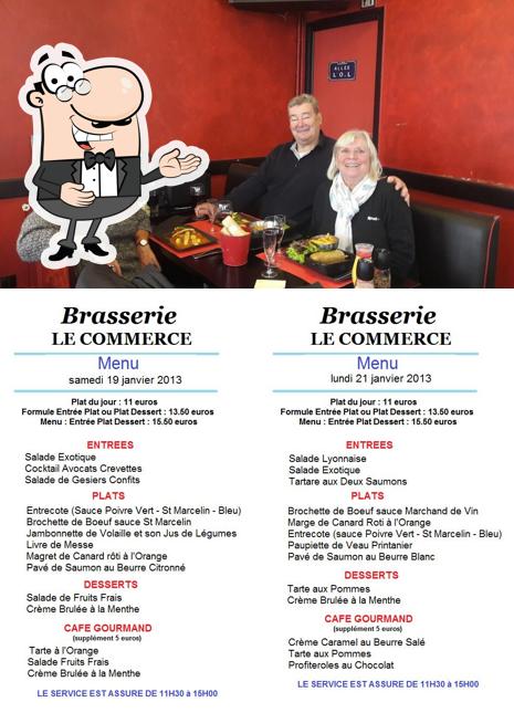 Mire esta foto de Restaurant Brasserie Le Commerce