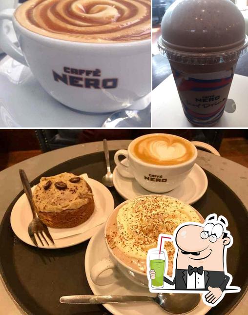 Caffe Nero offers a number of beverages