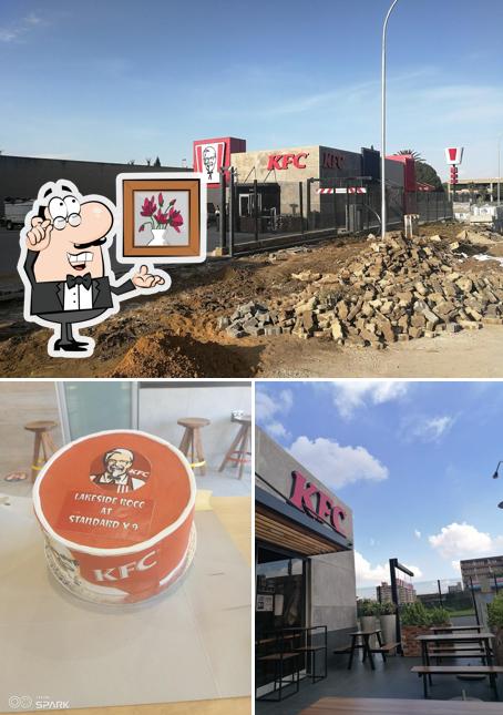 Voici la photo représentant la intérieur et extérieur sur KFC Benoni Lakeside