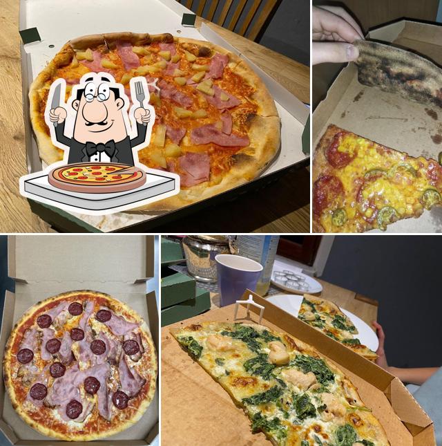 Try out various kinds of pizza