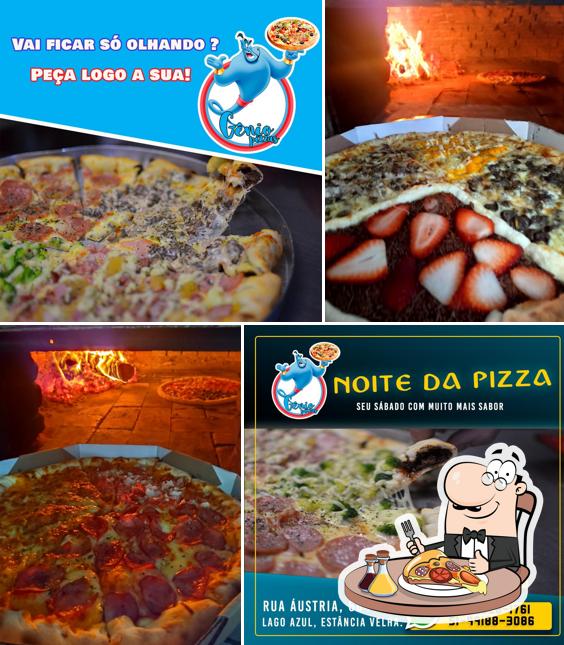 Experimente diversos tipos de pizza