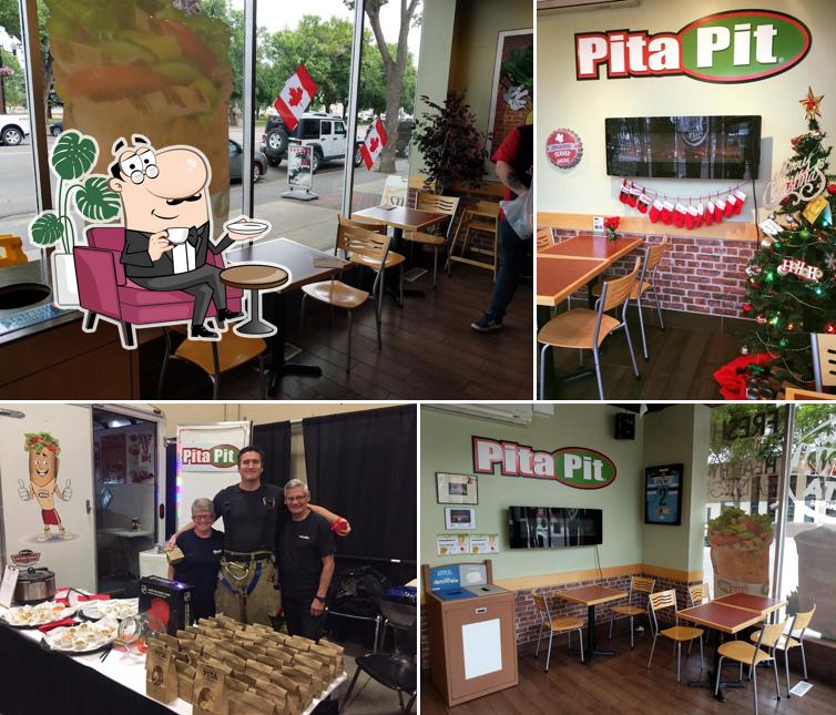 L'intérieur de Pita Pit