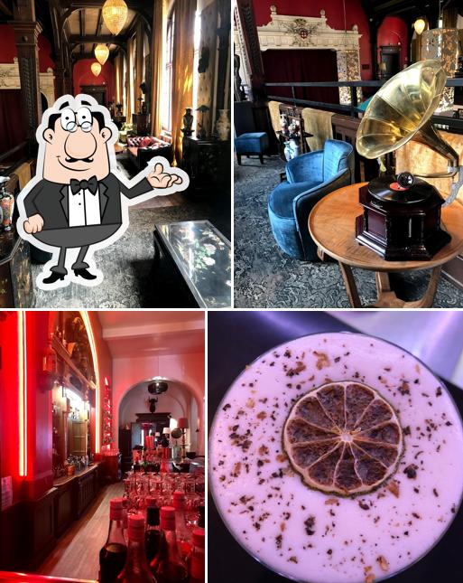 L'intérieur de Les Coursives Bar À Cocktails & Spiritueux