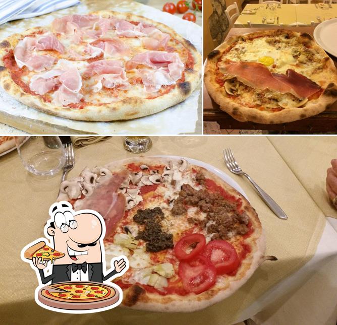 Scegli una pizza a Ristorante Ai Tre Archi