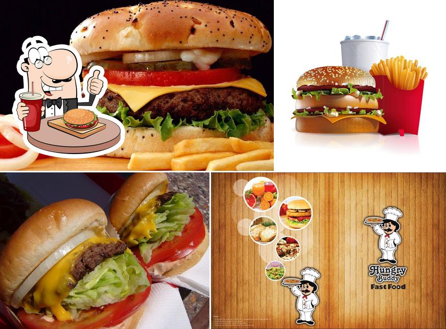 Try out a burger at Hungry Buddy