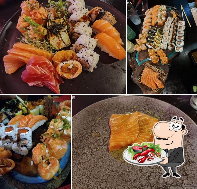 Consiga frutos do mar no Kento Sushi Porto Belo