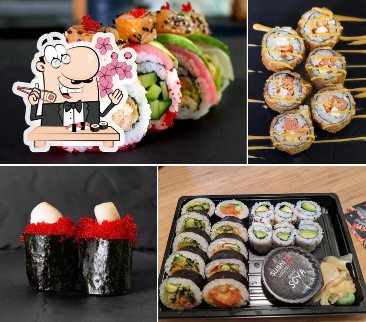 Prenez de nombreuses options de sushi