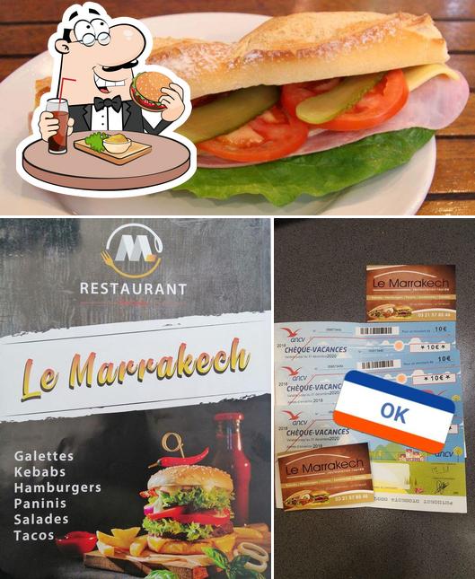 Les hamburgers de LE MARRAKECH BRUAY will conviendront différents goûts