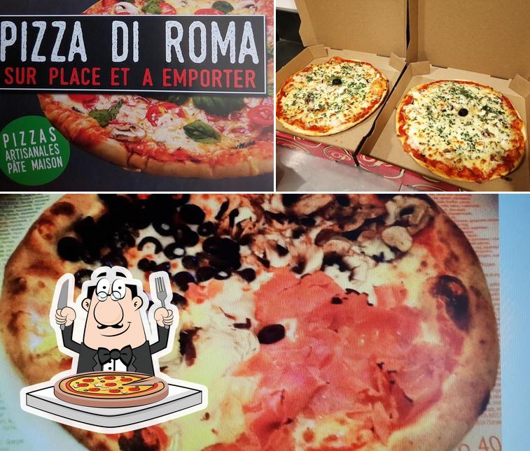 A Pizza di Roma, vous pouvez commander des pizzas