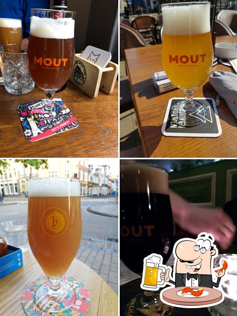 Proeflokaal MOUT provides a number of beers