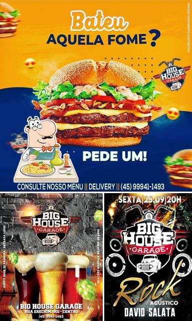 Comida em Big House Garage