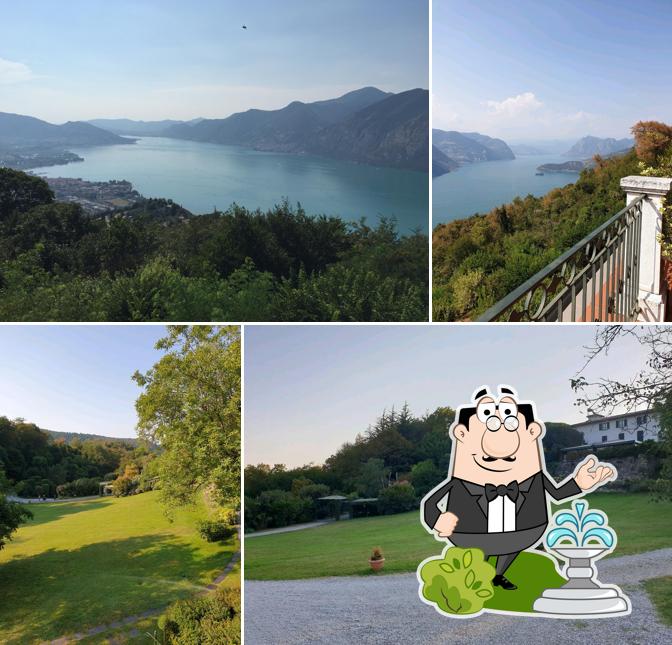 Guarda gli esterni di Relais I Due Roccoli Hotel Iseo