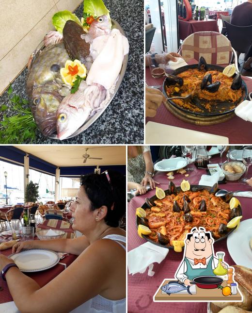 Restaurante La Almadraba offers a variety of fish dishes