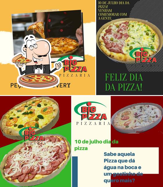 Experimente diversos estilos de pizza